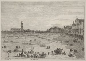 Pra della Valle von Canaletto