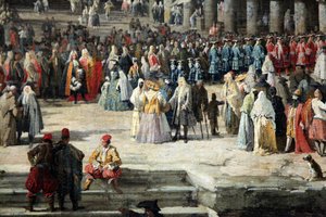 Empfang des französischen Botschafters in Venedig