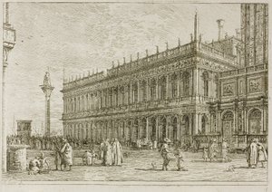 Die Bibliothek, aus Vedute