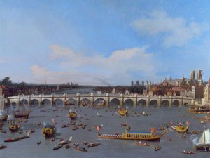Westminster Bridge mit der Lord Mayor