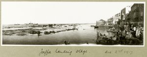 Anlegestelle von Jaffa, 2. Dezember 1917