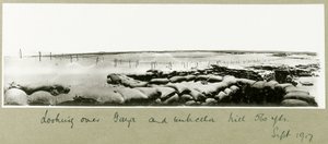 Blick über Gaza und Umbrella Hill, September 1917