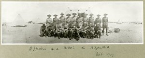 Offiziere und Unteroffiziere in N.Z.M.A.A., Oktober 1917