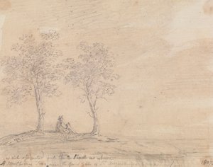 Ein Maulbeerbaum in der Nähe des Großen Tores des St. Augustinus Klosters von Capt. Thomas Hastings