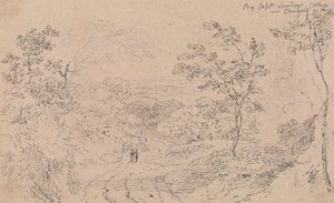 Beim Cottage von Captain Landon in der Nähe von Cheshunt, 21. Mai 1814 von Capt. Thomas Hastings