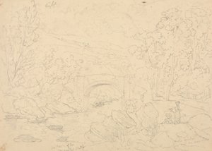Holne Brücke, 30. Mai 1833 von Capt. Thomas Hastings