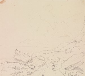 Erdrutsch, Isle of Wight, 13. August 1829