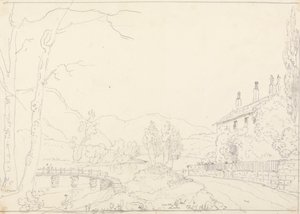 In der Nähe des Rydal-Sees, 10. Februar 1836 von Capt. Thomas Hastings