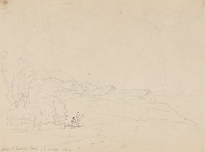 In der Nähe der Saint Lawrence Station, Isle of Wight von Capt. Thomas Hastings