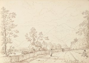 Auf der Killarney Road zum Ross Castle, 4. September 1841