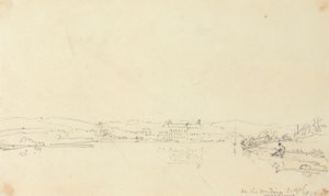 Auf der Medina bei Cowes, Isle of Wight von Capt. Thomas Hastings