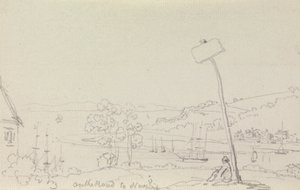 Auf dem Weg nach Newport von Capt. Thomas Hastings