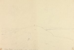 Shalcombe Down in der Nähe der Needles, Blick nach Osten von Capt. Thomas Hastings