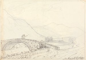 Der Bowder Stone, Jaws of Borrowdale, Samstag, 27. Juni 1835 von Capt. Thomas Hastings