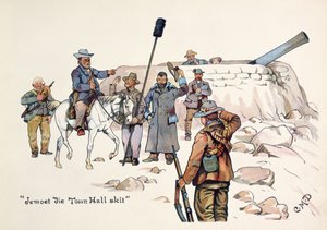 Jemoet die Town Hall Skit, aus The Leaguer of Ladysmith, 1900