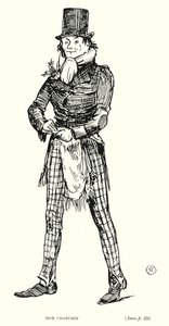Dickens Charakter: Bob Cratchit von Captain Edward Henry Handley Read