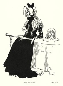 Dickens Charakter: Mrs. Micawber von Captain Edward Henry Handley Read