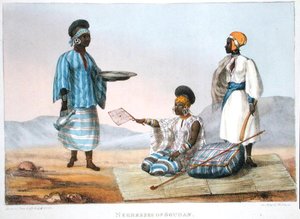 Negerinnen aus dem Sudan, aus 