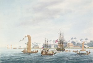 Point Venus, Insel Otahytey, 1792