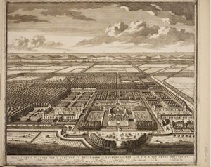Frederik Henriks Lustschloss in Hornslaardyck bei Gravesand
