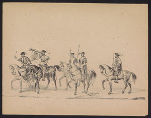Maskerade der Utrechter Studenten, 1846 (Tafel 13)
