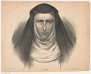 Porträt einer Nonne (Pictura) von Carel Christiaan Antony Last