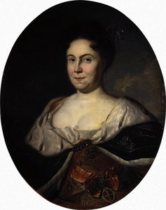 Porträt der Kaiserin Katharina I., 1684-1727, 1717