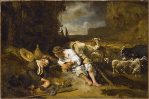 Merkur und Argus, 1645-1647