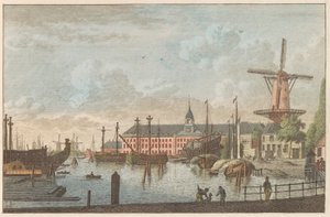 Admiralitätsmagazin Rotterdam, ca. 1790