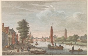 Gezicht op Amersfoort, ca. 1790 von Carel Frederik Bendorp (I)