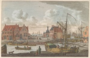 Havenpoort van Harlingen, ca. 1790