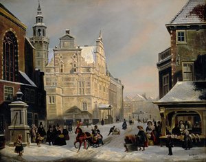 Rathaus, Den Haag, 1853