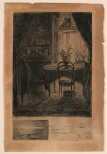 Zimmer im Haus des Künstlers von Carel Nicolaas Storm van 
