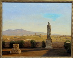 Panorama von der Villa Mattei von Carl Christian Constantin Hansen