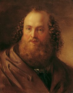 Männlicher Studienkopf von Carl Agricola
