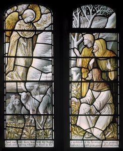 Over Wyresdale, Christ Church, Shrigley & Hunt, Carl Almquist, Die Hirtenkirche, Hirten, Schafe
