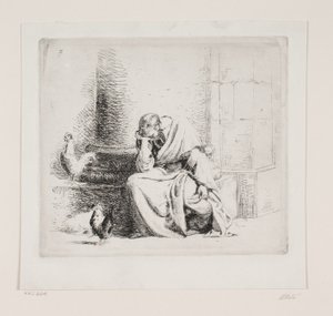 Der reuige Petrus von Carl Bloch