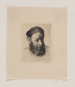 Kopf eines alten Seemanns von Carl Bloch