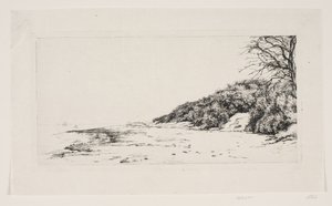 Die Klippe am Meer von Carl Bloch