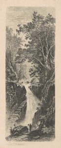 Wasserfall, Cumberland Mountains von Carl C. Brenner