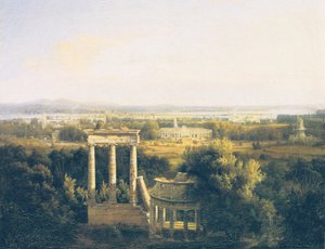 Blick vom Ruinenberg auf Sanssouci