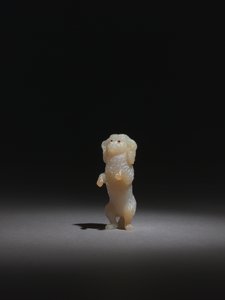Bettelnder Pudel, späte 1800er-frühe 1900er von Carl Fabergé