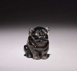 Bulldogge, späte 1800er-frühe 1900er von Carl Fabergé