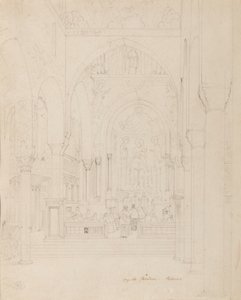 Sizilien: Cappella Palatina, Palermo, ca. 1850