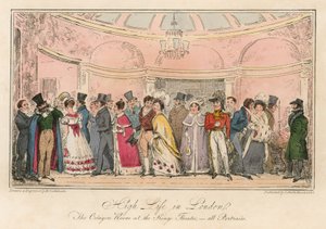 Das hohe Leben in London: Der Oktagonraum im Königstheater von Carl Georg Adolph Hasenpflug
