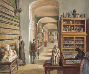 Das zweite Kabinett der ägyptischen Sammlung