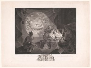 Allegorie auf die Tea-Party und den amerikanischen, niederländischen und schweizerischen Freiheitskampf von Carl Gottlieb Guttenberg