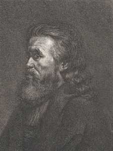 Porträt eines alten Mannes mit Bart, ca. 1767-1807