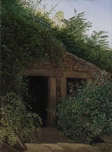 Ein überwucherter Minenschacht von Carl Gustav Carus