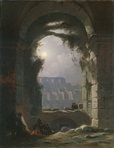 Das Kolosseum bei Nacht, frühe 1830er